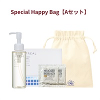 【HAPPY BAG】Aセット（オイルクレンジング＋パウダーウォッシュ＋ミンリン2回分 ギフト巾着入り）